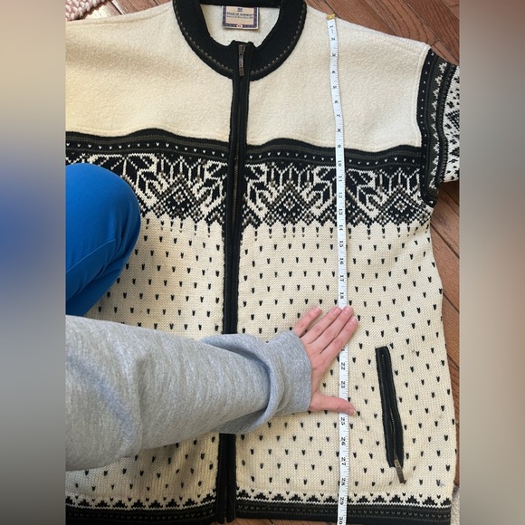 DALE of Norway Full Zip Sweater XL - Picture 9 of 16